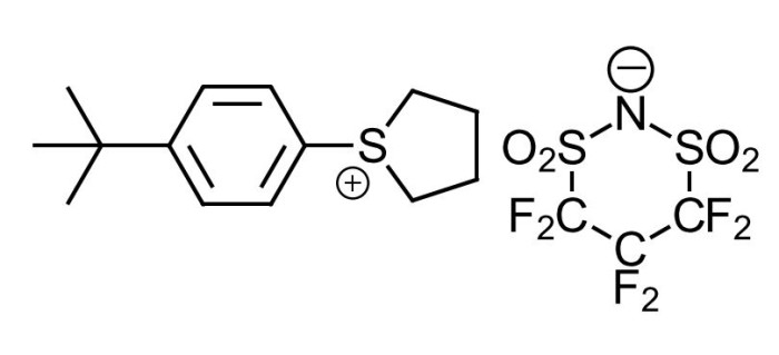 1370509-91-3,thiophenium-1-4-11-dimethylethylphenyltetrahydro-salt-445566-hexafluorodihydro-4h-132-dithiazine-1133-tetraoxide
