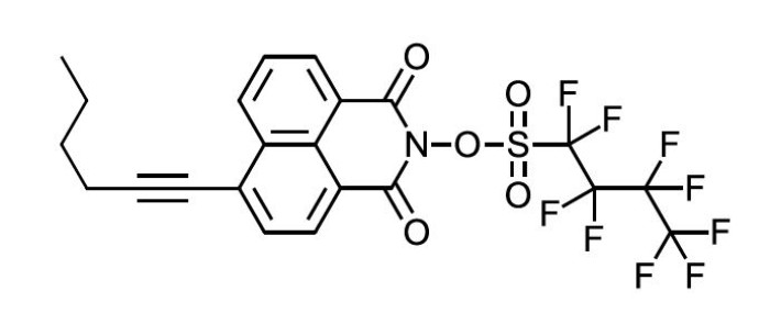 2004734-96-5,1-butanesulfonic-acid-112233444-nonafluoro-6-1-hexyn-1-yl-13-dioxo-1h-benzdeisoquinolin-23h-yl-ester