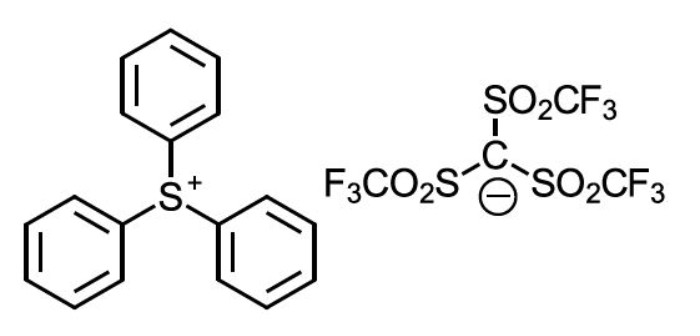 393110-05-9,sulfonium-triphenyl-salt-with-tristrifluoromethylsulfonylmethane(1:1)