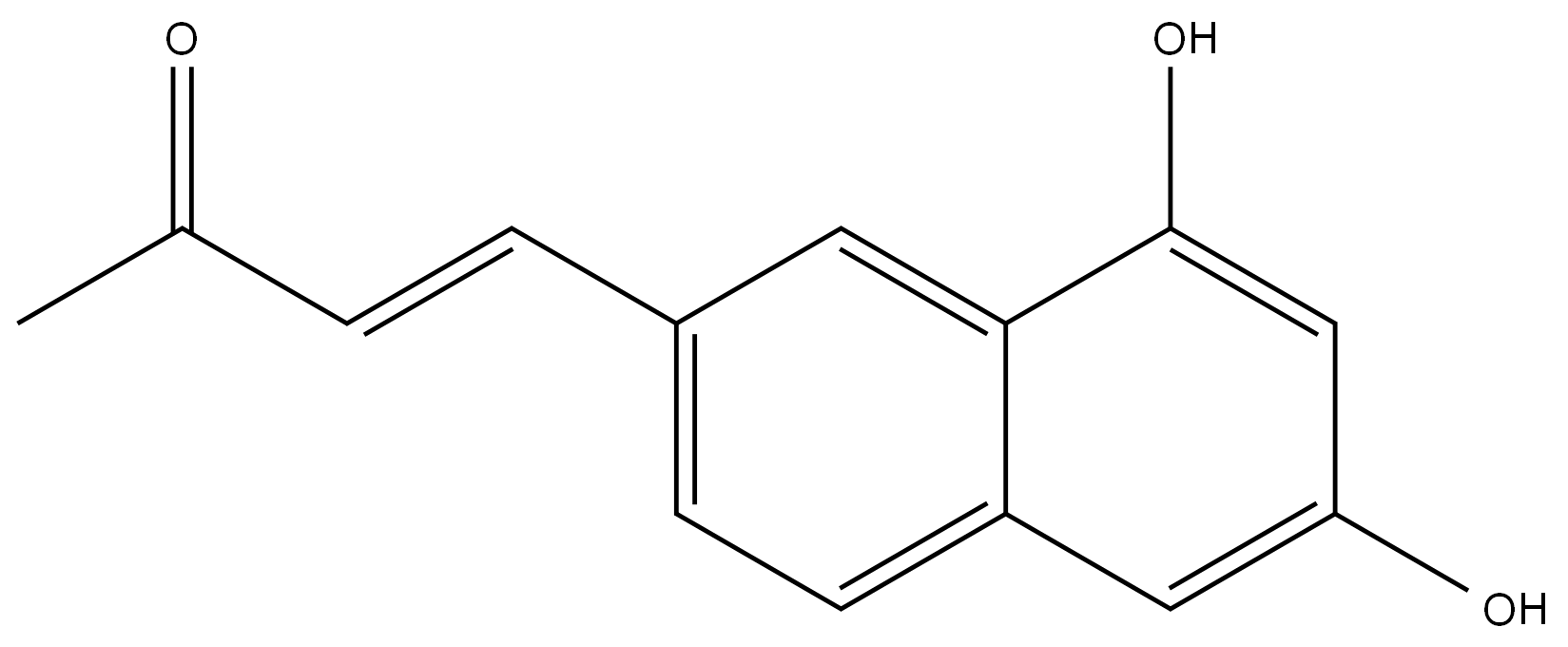 1370531-90-0,(E)-4-(6,8-dihydroxynaphthalen-2-yl)but-3-en-2-one