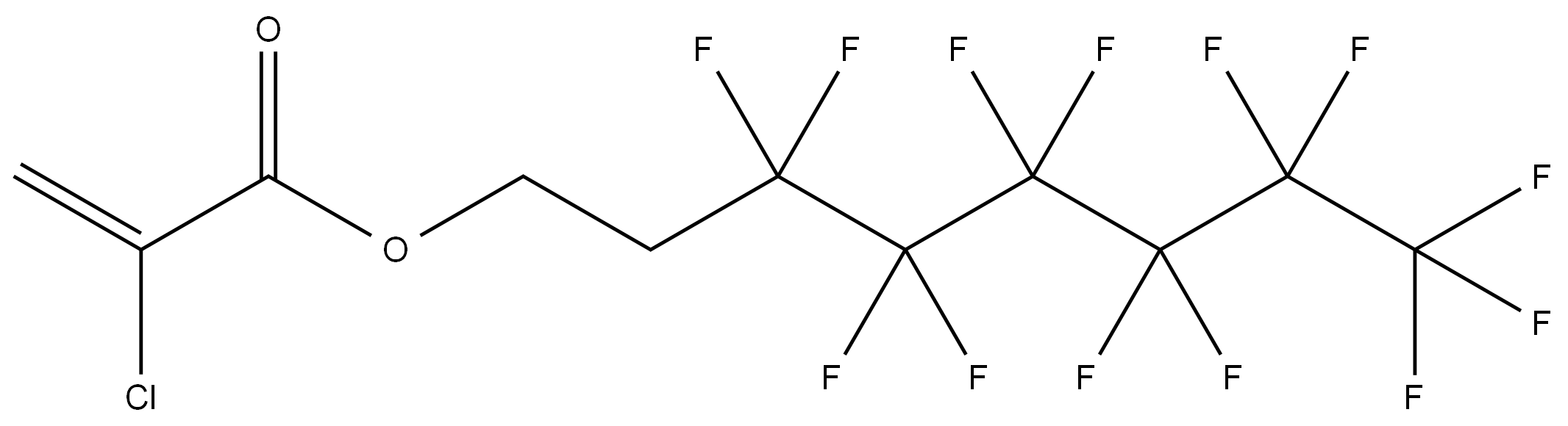 96383-55-0,1,1,2,2-Tetrahydroperfluorooctyl 2-chloroacrylate