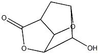 90129-15-0, 3-Hydroxytetrahydro-2,6-methanofuro(3,2-b)furan-5(2H)-one