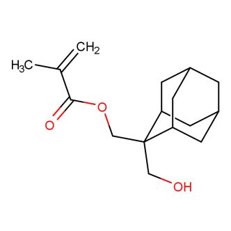 1187654-38-1,2-methyl-2-propenoic acid [2-(hydroxymethyl)-2-adamantyl]methyl ester