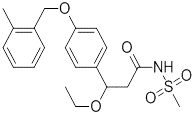 1803255-62-0,β-Ethoxy-4-[(2-methylphenyl)methoxy]-N-(methylsulfonyl)benzenepropanamide