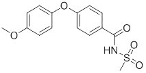 1354958-73-8,4-(4-methoxyphenoxy)-N-(methylsulfonyl)benzamide