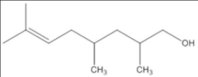 1913285-79-0,2,4,7-trimethyloct-6-en-1-ol