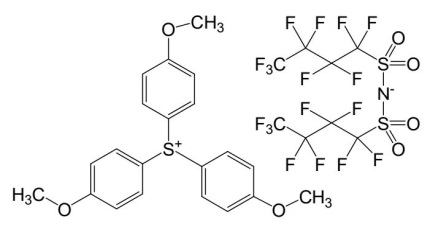 Tris(4-methoxyphenyl)sulfonium bis((perfluorobutyl)