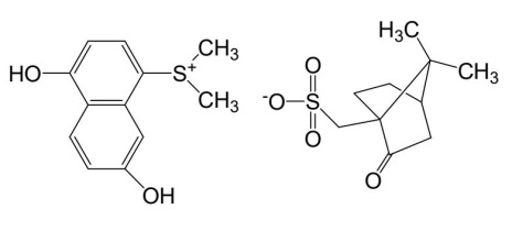 (4,7-Dihydroxy-1-naphthyl)dimethylsulfonium camphorsulfonate