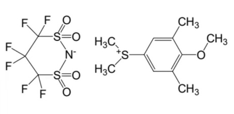 2222384-17-8,(4,7-Methoxy-3,5-dimethylphenyl)dimethysulfonium4,4,5,5,6,6-hexafluoro-1,3,2-dithiazine-2-ide1,1,3,3-tetraoxide