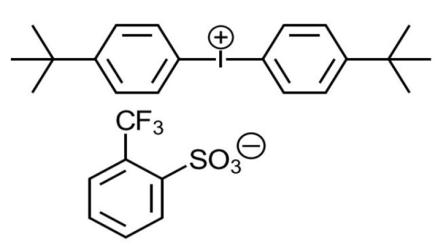 229325-98-8,di(4-t-butyl)phenyliodonium 2-trifluoromethylbenzenesulfonate