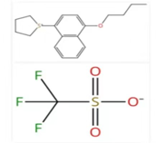 209482-15-5,Thiophenium, 1-(4-butoxy-1-naphthalenyl)tetrahydro-, 1,1,1-trifluoromethanesulfonate (1:1)